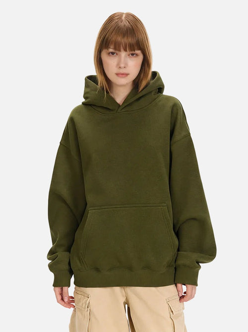 #armygreen Heavyweight Air Layer Hoodie