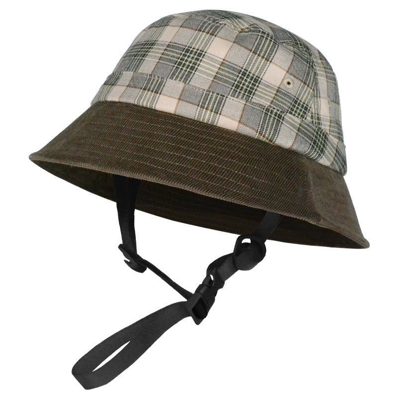 UPF 50+ Plaid Bucket Hat