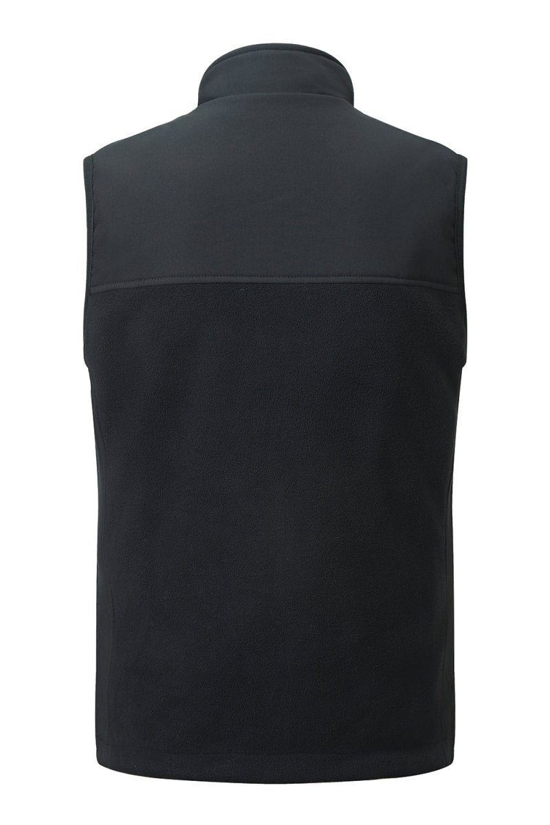 back fleece heated vest