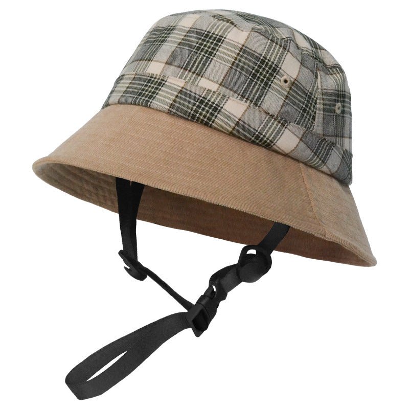 UPF 50+ Plaid Bucket Hat