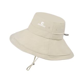 #beige Wide Brim Sun Hat