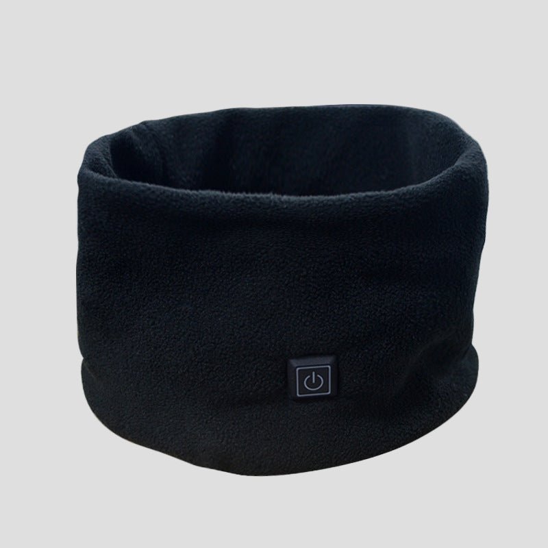 black Heated Neck Warmer