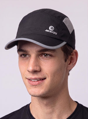 #black Men's Ultralight Baseball Cap