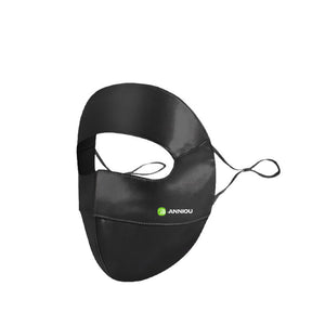 #black Mulberry Silk Sunscreen Face Mask