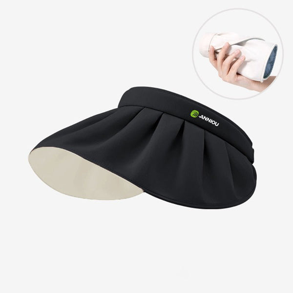 #black Shell Sun Hats
