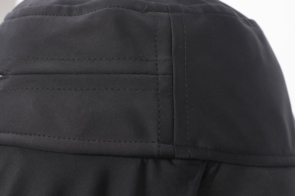 #black Sun Hat of detail