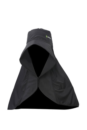 #black Sun Hat of front