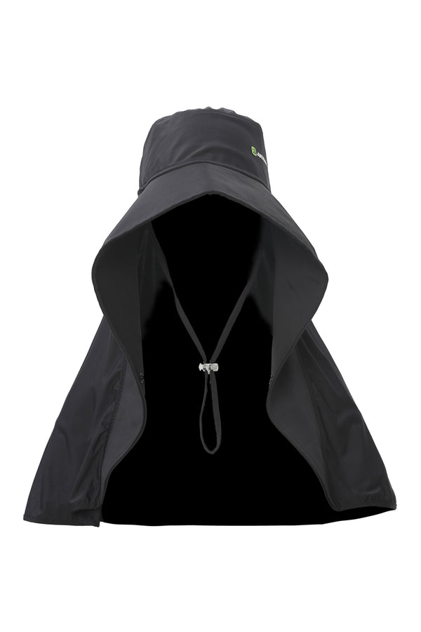 #black Sun Hat of front view