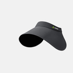 #black UPF50 Extra Wide Brim Visor Hat