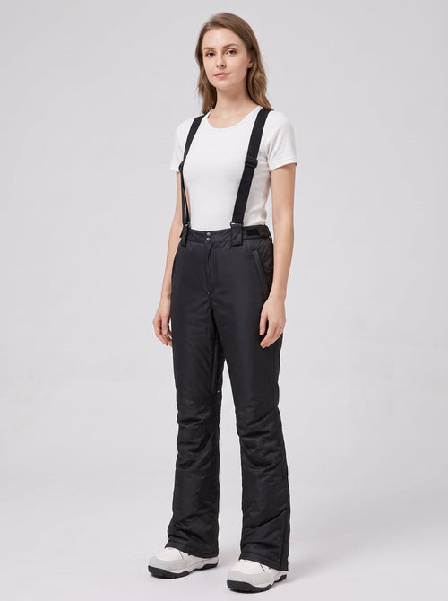 #black Women’s Ski Bib Pants