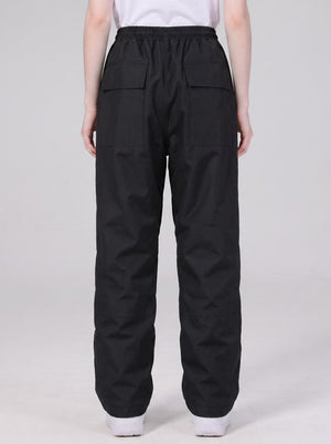 #black back of women ski trousers