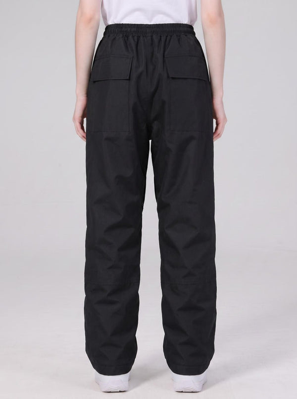 #black back of women ski trousers