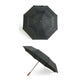 black fully automatic double canopy wooden umbrella