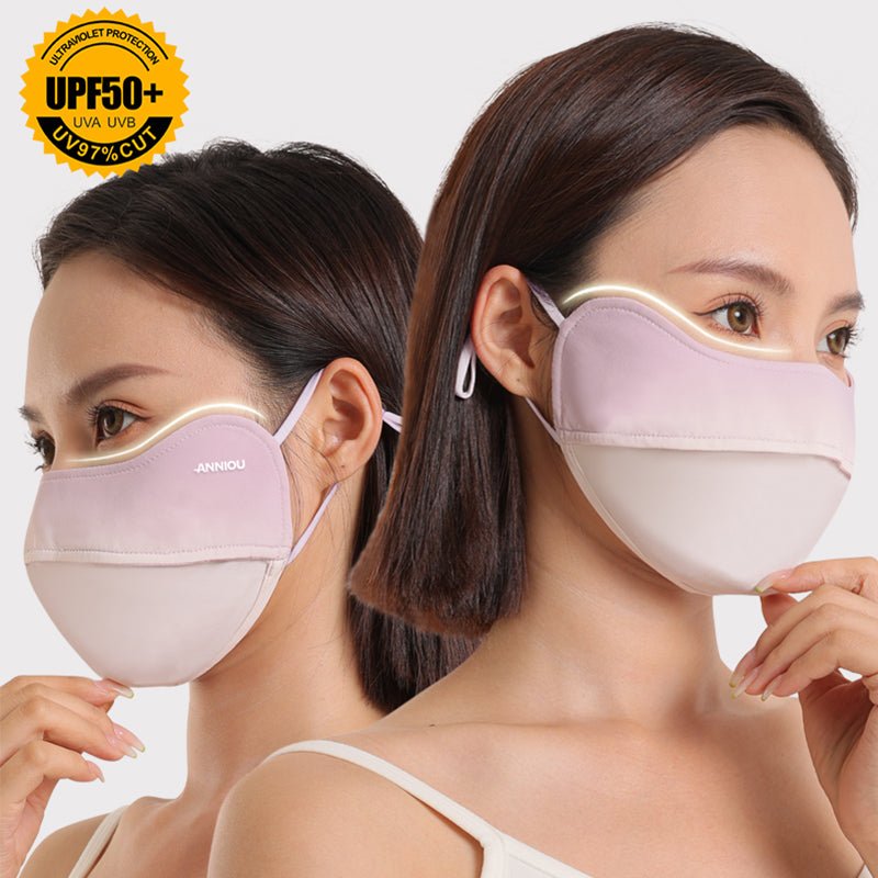 Blush Gradient Sun Protection UV Face Mask - Sidiou Group