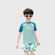 Boys UPF 50+ Camo Swimwear Set - Sun Protection Clothing