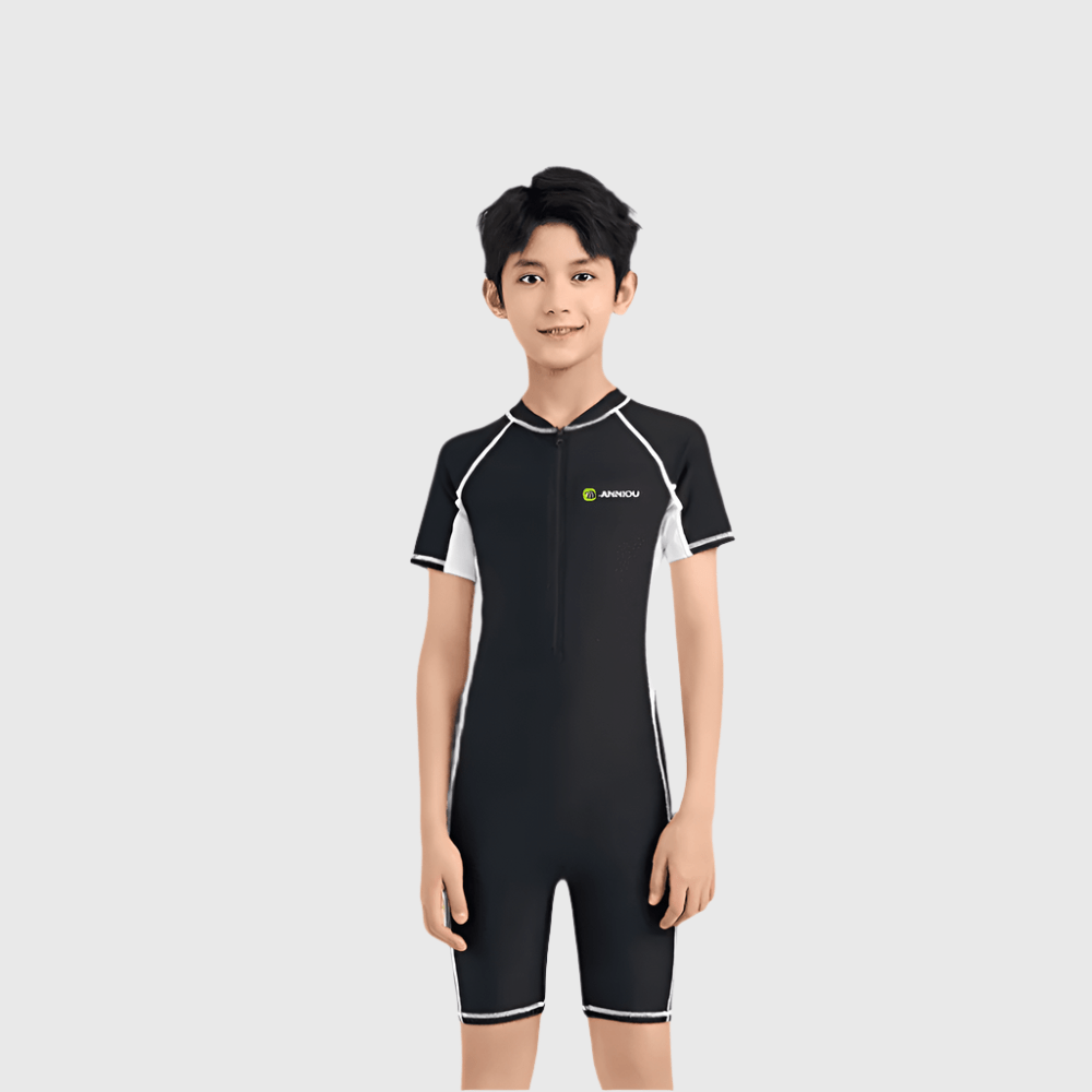 Boy's UPF 50+ One Piece Swimsuit - Sun Protection Clothing
