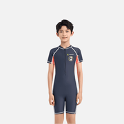 Boy's UPF 50+ One Piece Swimsuit - Sun Protection Clothing