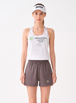 #brown Womens Quick Dry Split Shorts