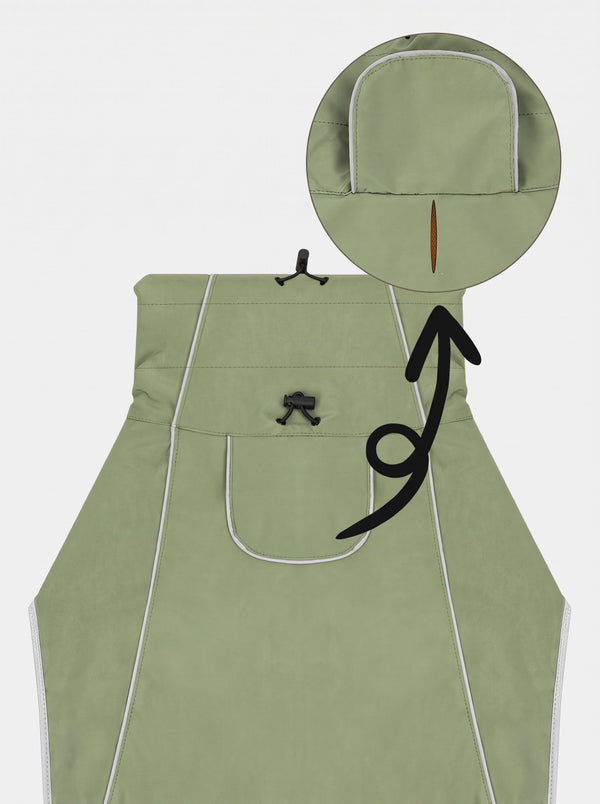 built-in traction rope hanging hole can be opened.