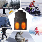Camouflage Heated Gilet - Sidiou Group