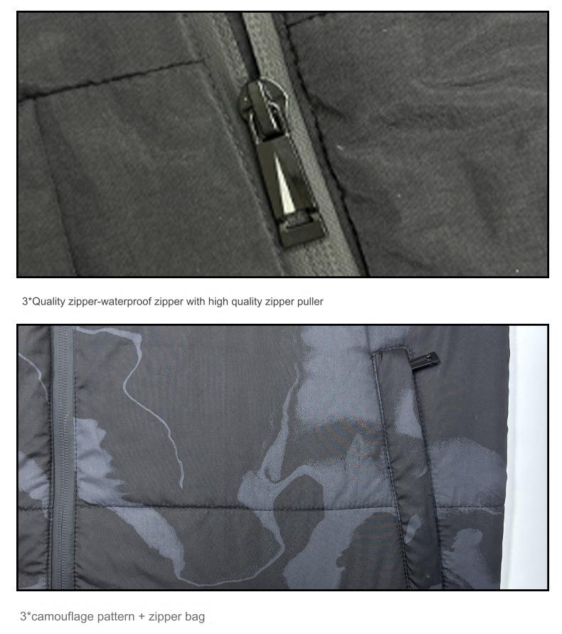 Camouflage Heated Gilet - Sidiou Group