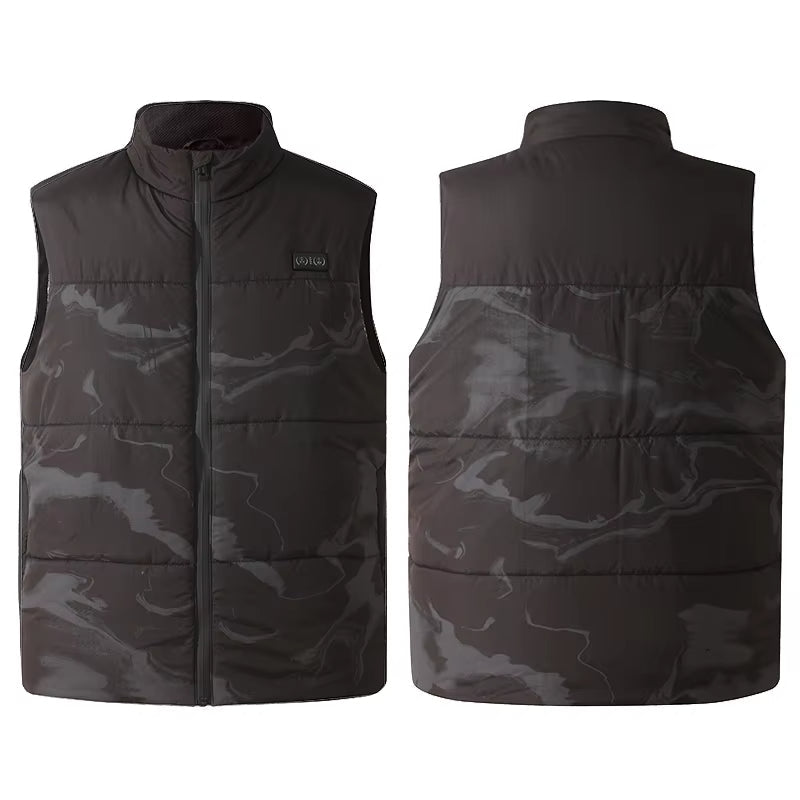 Camouflage Heated Gilet - Sidiou Group