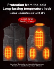 Camouflage Heated Gilet - Sidiou Group