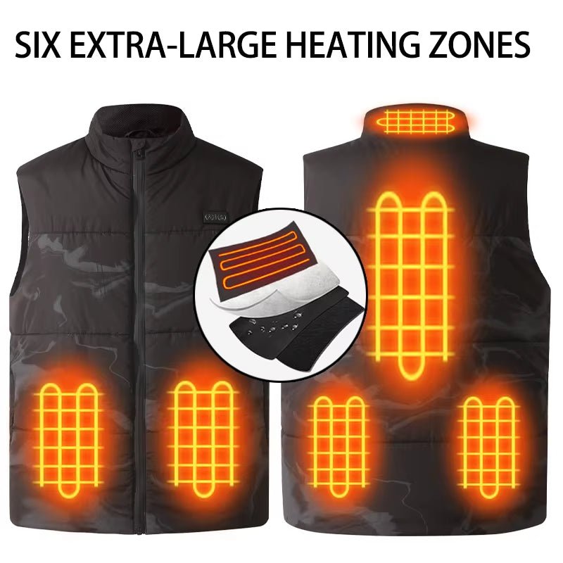 Camouflage Heated Gilet - Sidiou Group