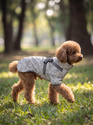 #camouflage Waterproof Dog Rain Jacket