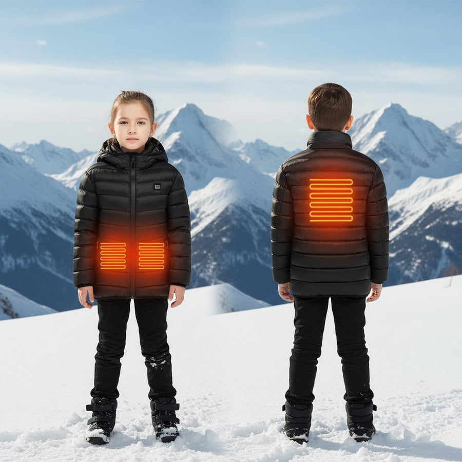 Children's Hooded Heated Jackets