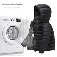 Children's 3 Area Hooded Heated Jacket - Sidiou Group