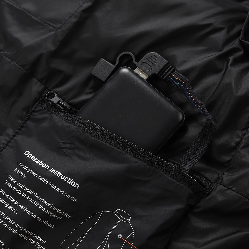 Children's 3 Area Hooded Heated Jacket - Sidiou Group