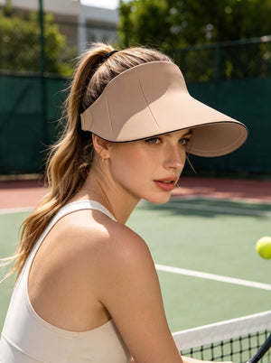 #coffee Seamless Foldable Visor Sun Hat
