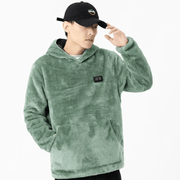 Coral Fleece Heated Hooded Sweatshirt - Sidiou Group