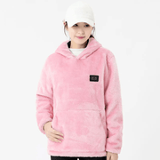 Coral Fleece Heated Hooded Sweatshirt - Sidiou Group