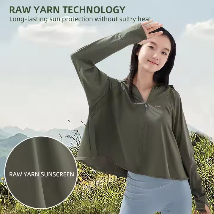 Cropped UV Protective Jacket - Sidiou Group