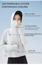 Cropped UV Protective Jacket - Sidiou Group