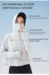 Cropped UV Protective Jacket - Sidiou Group