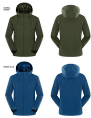 Custom Outdoor 3 - in - 1 Windproof Fleece Jackets - Sidiou Group
