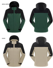Custom Outdoor 3 - in - 1 Windproof Fleece Jackets - Sidiou Group