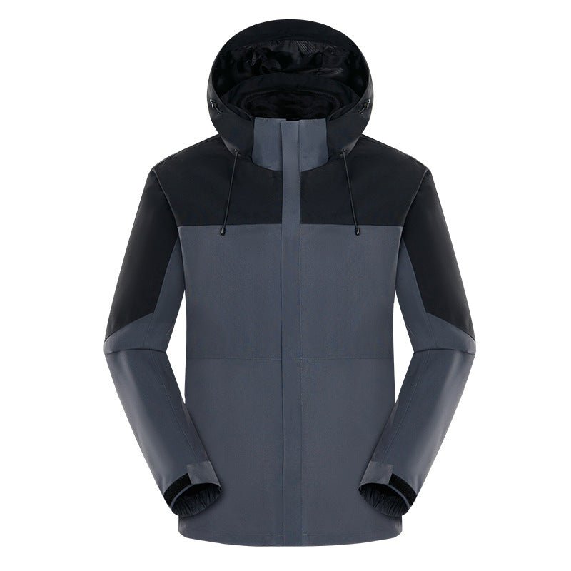 Custom Outdoor 3 - in - 1 Windproof Fleece Jackets - Sidiou Group