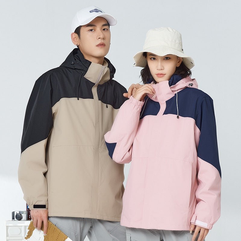 Custom Outdoor 3 - in - 1 Windproof Fleece Jackets - Sidiou Group