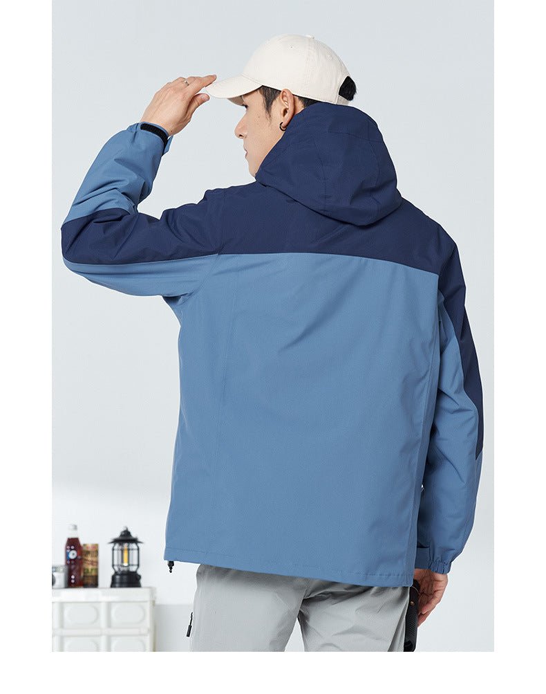 Custom Outdoor 3 - in - 1 Windproof Fleece Jackets - Sidiou Group