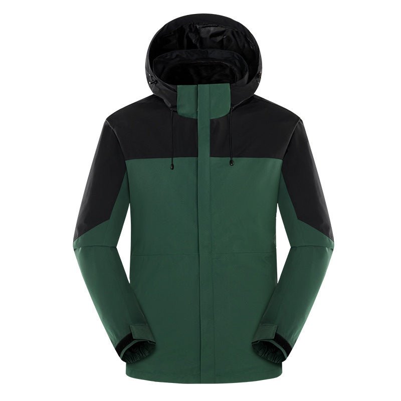 Custom Outdoor 3 - in - 1 Windproof Fleece Jackets - Sidiou Group
