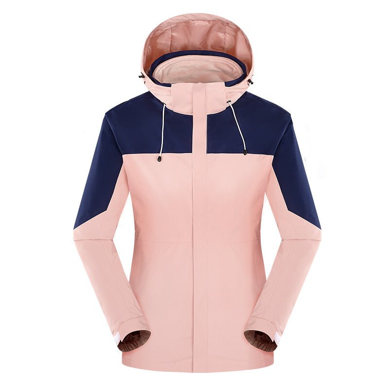Custom Outdoor 3 - in - 1 Windproof Fleece Jackets - Sidiou Group