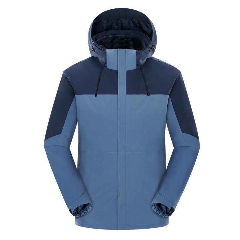 Custom Outdoor 3 - in - 1 Windproof Fleece Jackets - Sidiou Group