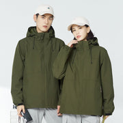 Custom Outdoor 3 - in - 1 Windproof Fleece Jackets - Sidiou Group