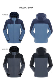 Custom Outdoor 3 - in - 1 Windproof Fleece Jackets - Sidiou Group