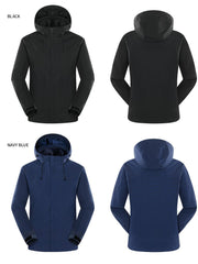 Custom Outdoor 3 - in - 1 Windproof Fleece Jackets - Sidiou Group
