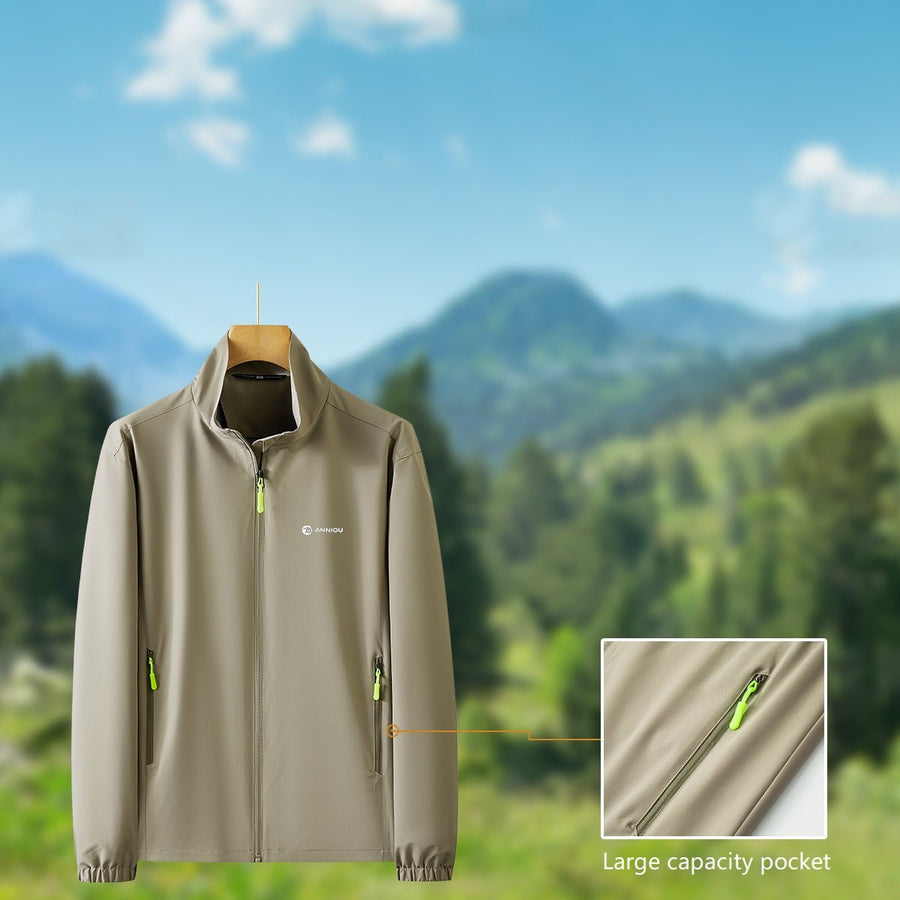 Customized LOGO Casual Windbreaker Jacket - Sidiou Group